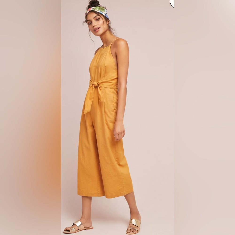 Elegant Mustard Jumpsuit